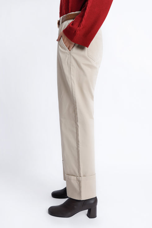 High Rise Straight Fit Trouser
